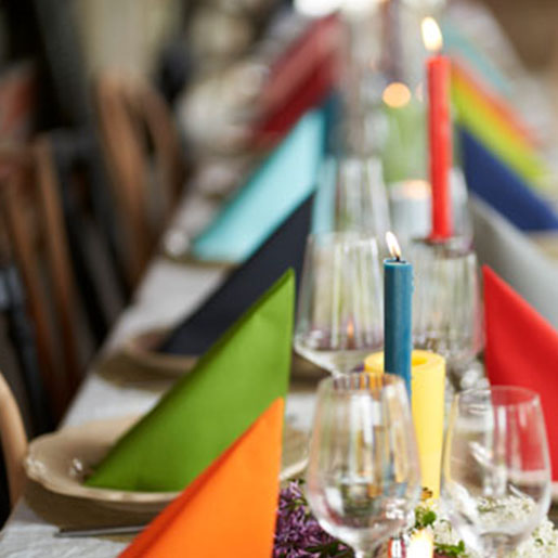 Dunisoft Napkin White 1/8 Book fold 40 x 40 cm Pack of 60 - Image 4