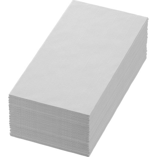 Dunisoft Napkin White 1/8 Book fold 40 x 40 cm Pack of 60