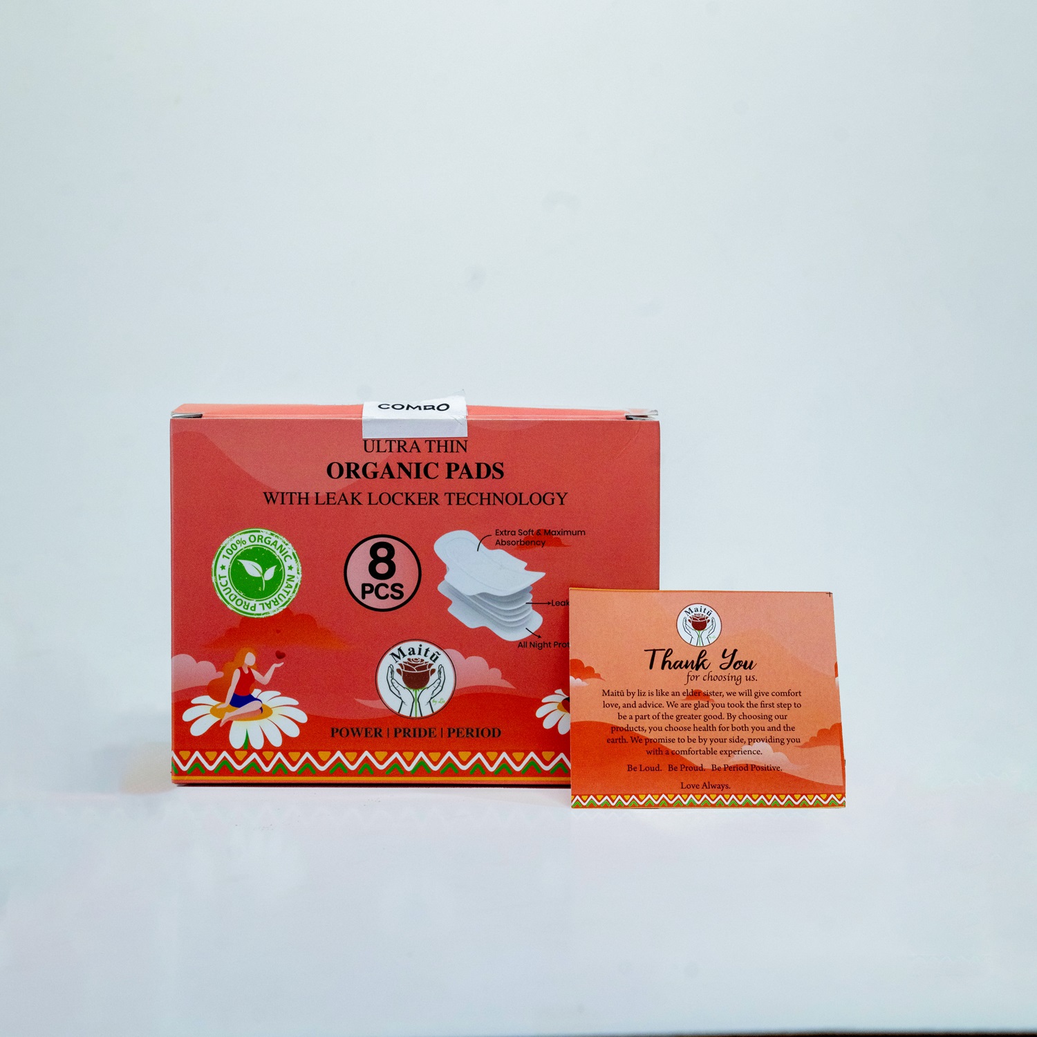 Maitu Organic Pads – Combo Pack